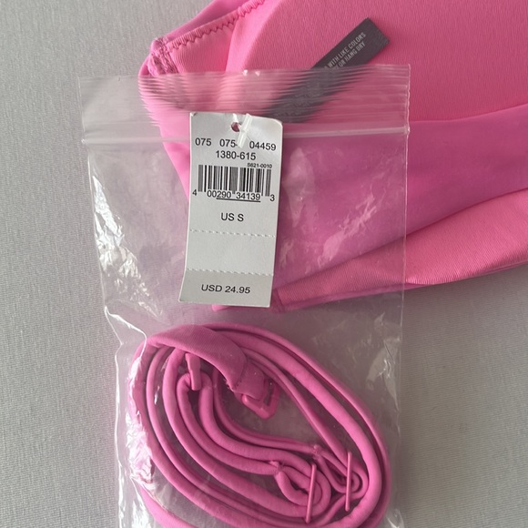 Aerie Bandeau Bikini Top | Pink | Size:S - Picture 3 of 3